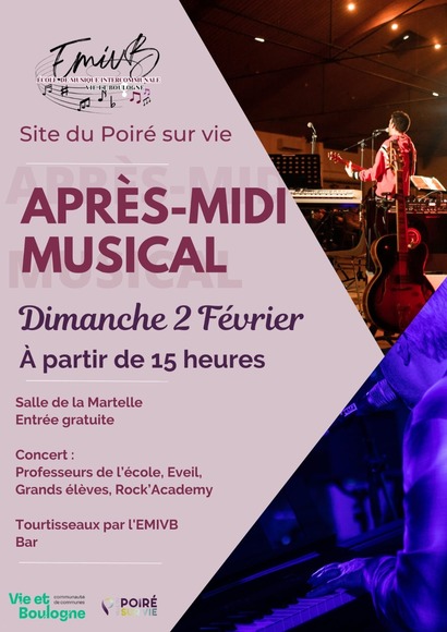 après-midi musical emivb